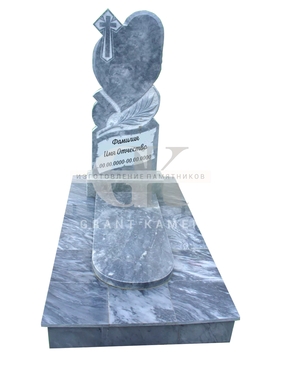 Мраморный памятник 33