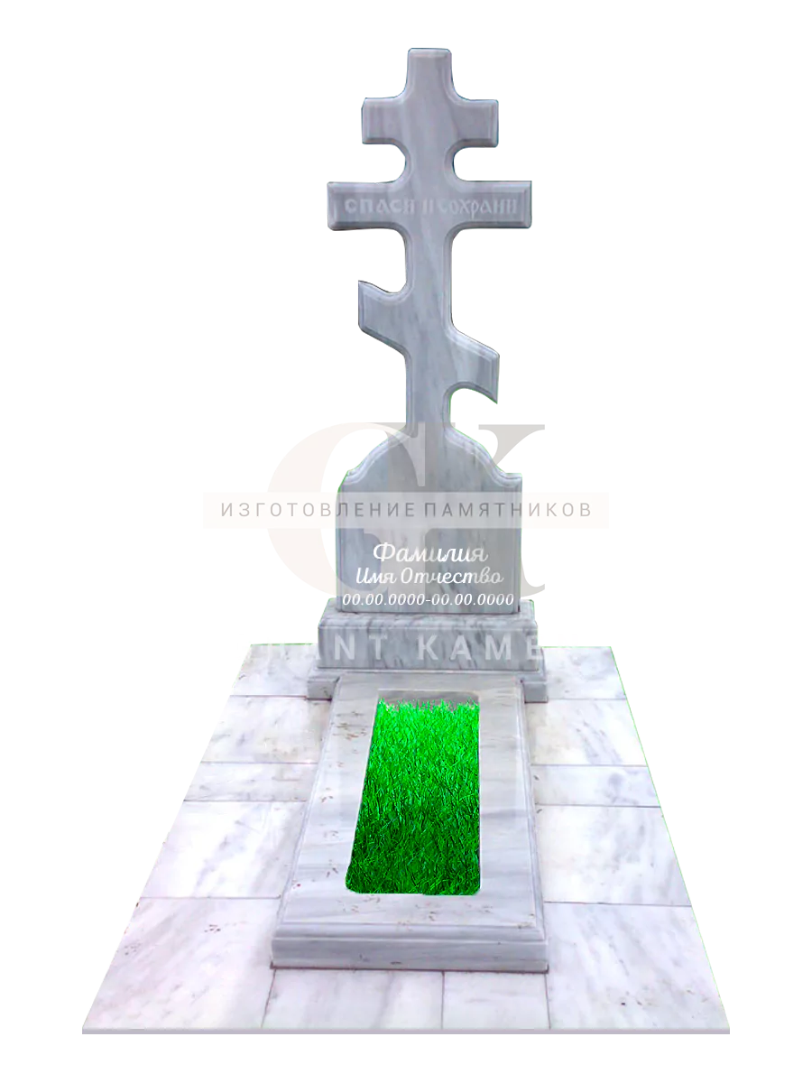 Мраморный памятник 04